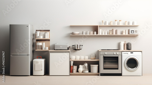 Versatile Collection of Sophisticated Modern Home Appliances