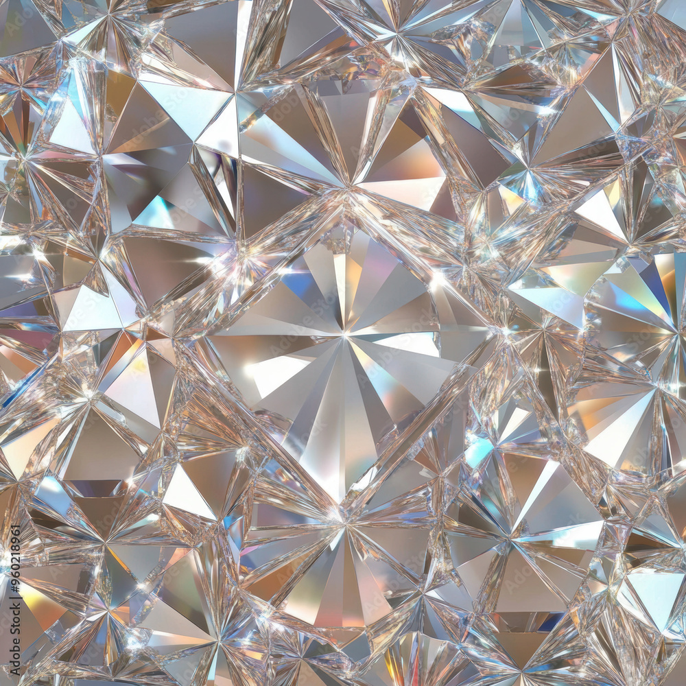 Fototapeta premium Diamond Facets.