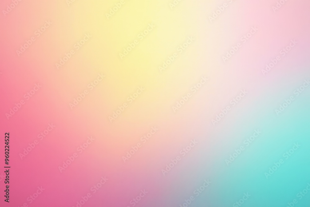 Abstract Gradient Background with Pink, Yellow, and Blue Hues Abstract Gradient Background with Pink, Yellow, and Blue Hues