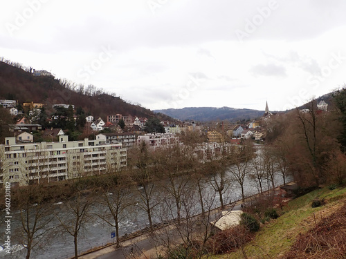 Switzerland town scape in Zurich