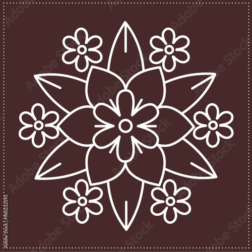 daily use rangoli  rangoli  rangoli design  muggulu  freehand rangoli  rangoli kolam  रांगोळी  கோலம் #7