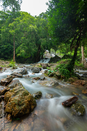 Sarika Waterfall in Khao Yai national park photo