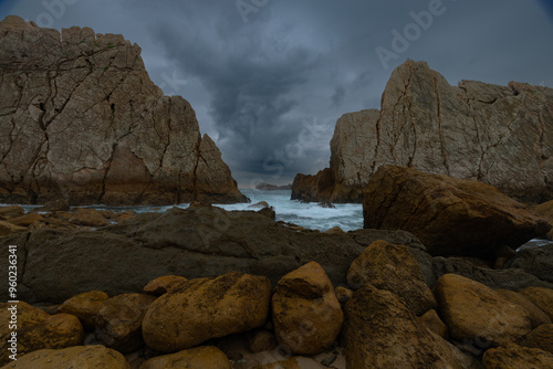 playa de liencres photo