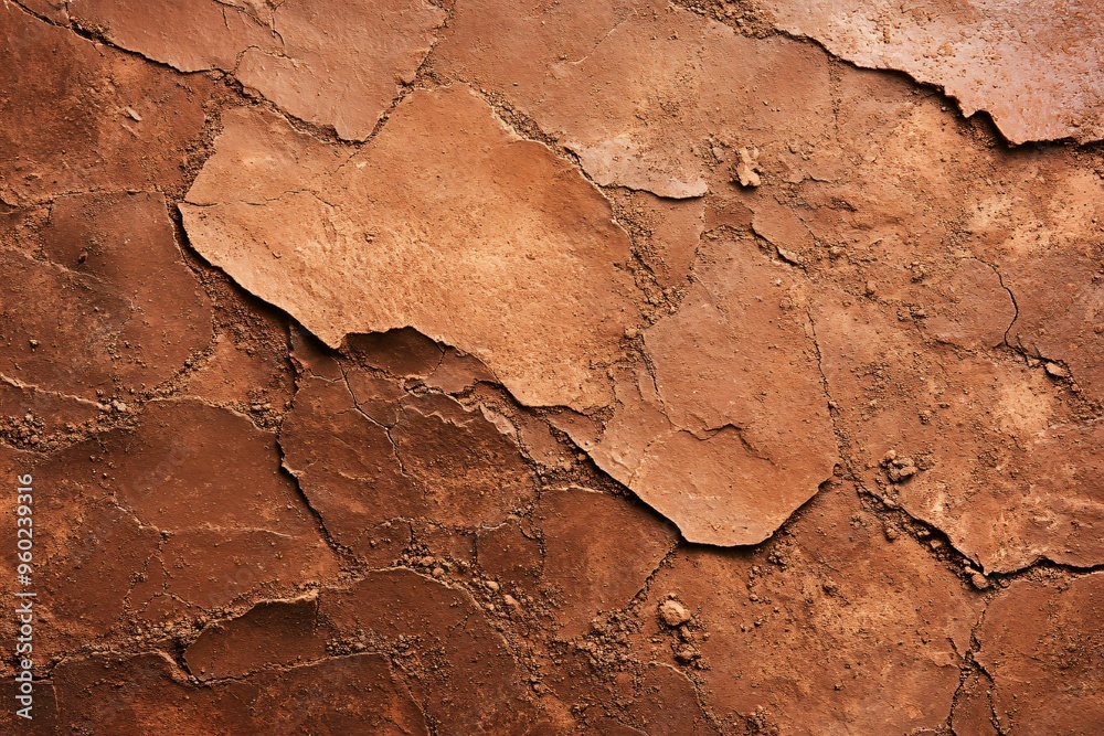 Cracked Brown Surface Texture Cracked Brown Surface Texture