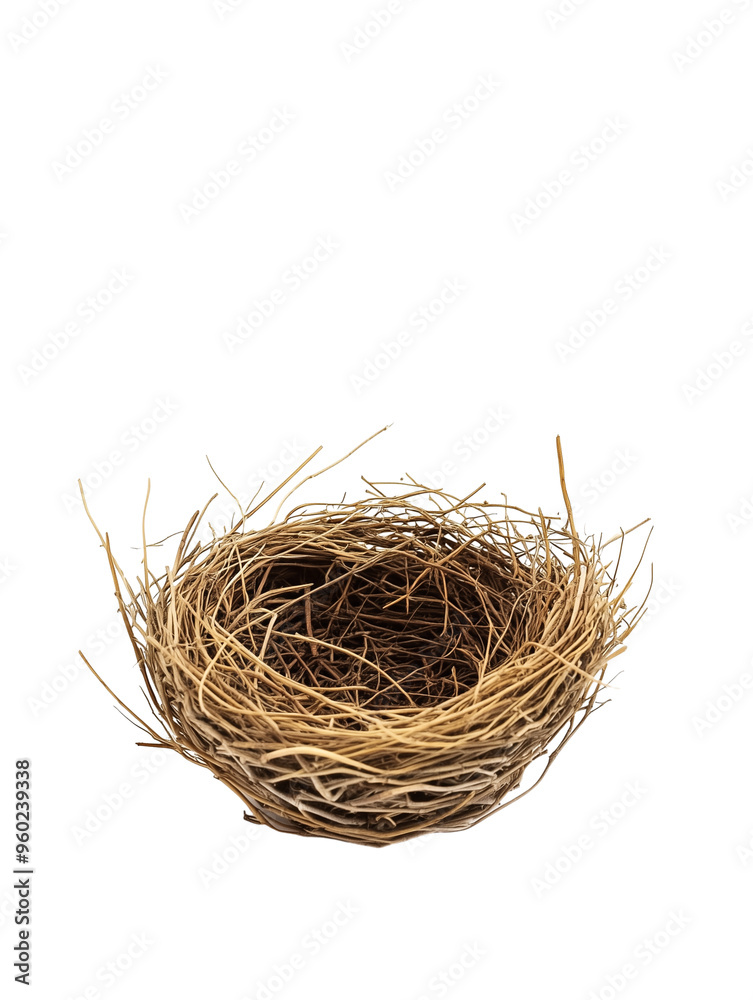 small bird wooden nest isolated on transparent background small bird wooden nest isolated on transparent background