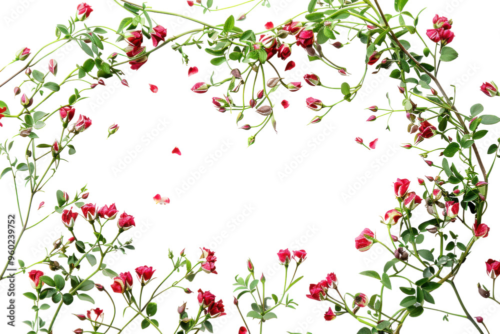 Cute heart shaped template on a white background Cute heart shaped template on a white background