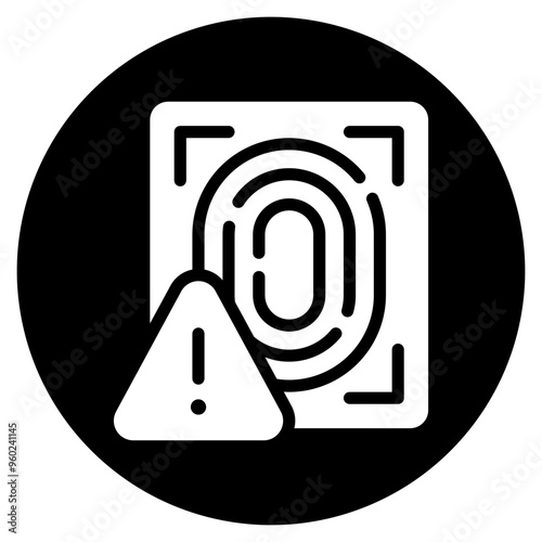 alert glyph icon