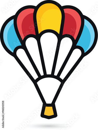 Parachute Generic Flat icon