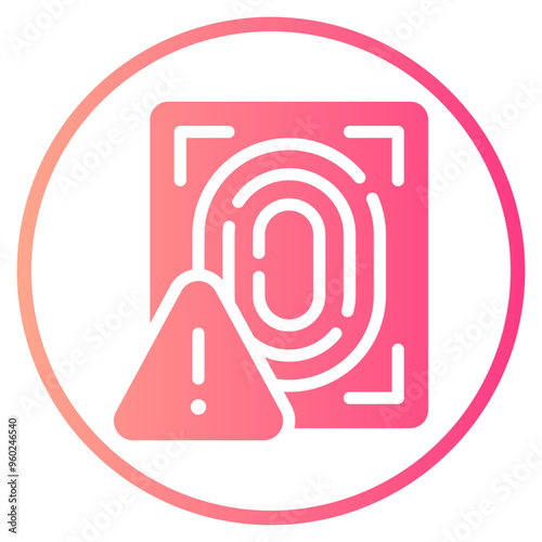 alert gradient icon