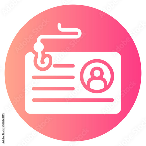 phishing gradient icon