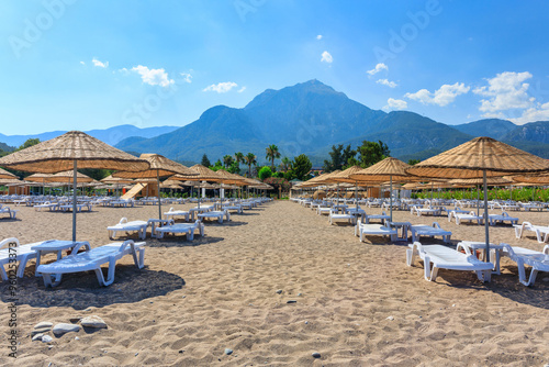 Fototapeta Naklejka Na Ścianę i Meble -  Beautiful Turkish Riviera near Tekirova. Kemer,Turkey