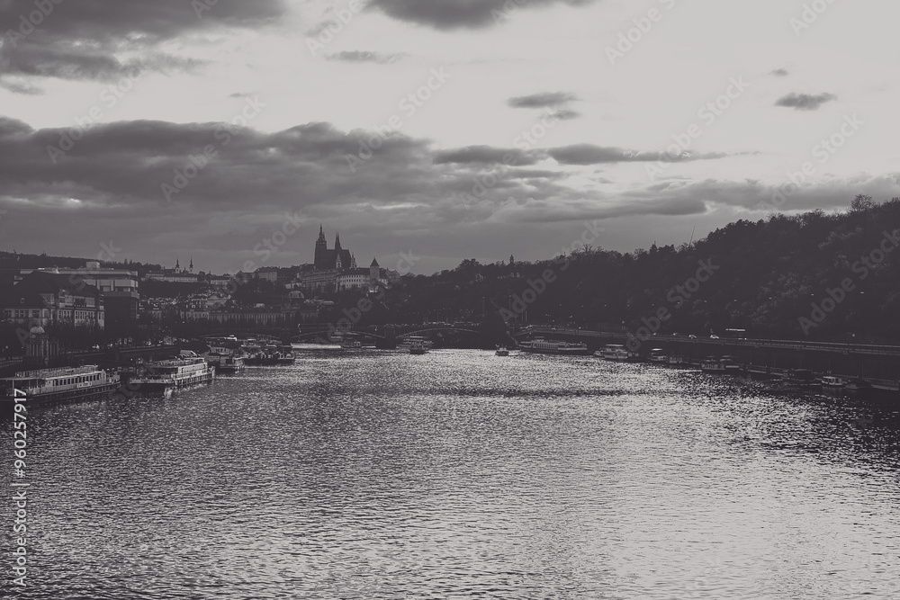 Fototapeta premium Prague city