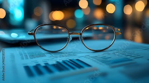 Evaluate the success of refinancing by comparing initial and new loan terms , close up, financial planning process, realistic, Composite, financial documents