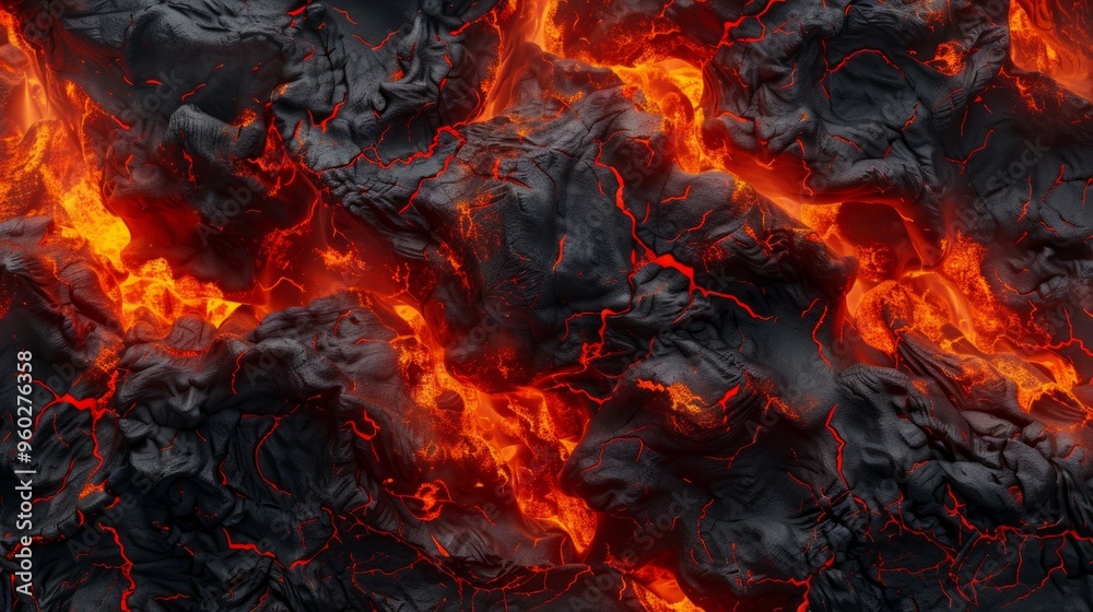 Background texture red and black lava flows, conveying the intense heat and dynamism of volcanoes. A breathtaking depiction of the power of the Earth. Background texture red and black lava flows, conveying the intense heat and dynamism of volcanoes. A breathtaking depiction of the power of the Earth.