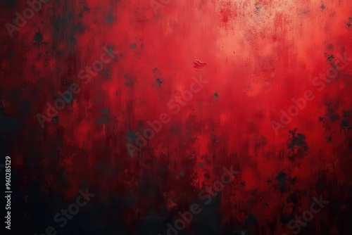 Red and Black Abstract Textured Background