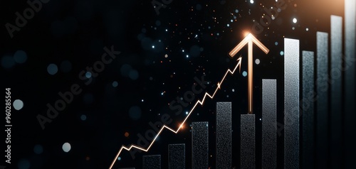A candlestick chart showing a morning star reversal pattern, signaling the end of a downtrend