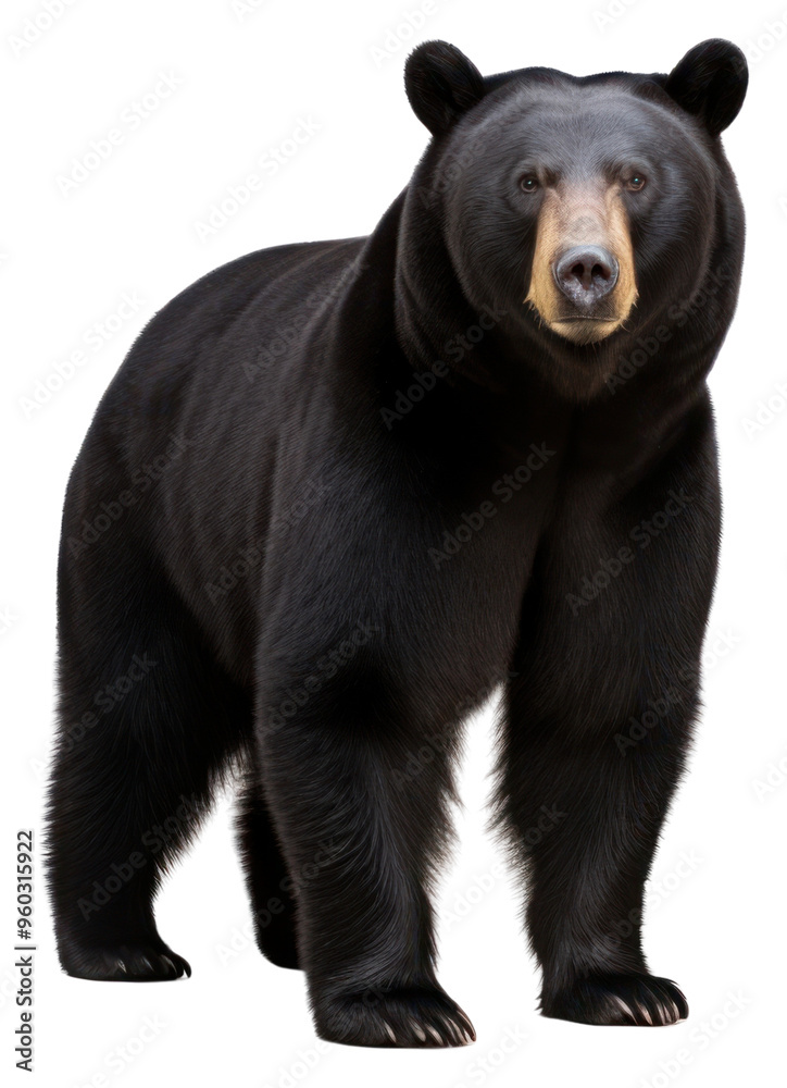 Fototapeta premium PNG Wildlife mammal animal bear.