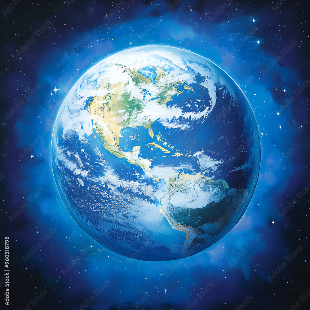 Fototapeta premium Preserve the world, love life, love the world.