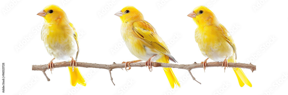 canary bird on branch, PNG canary bird on branch, PNG