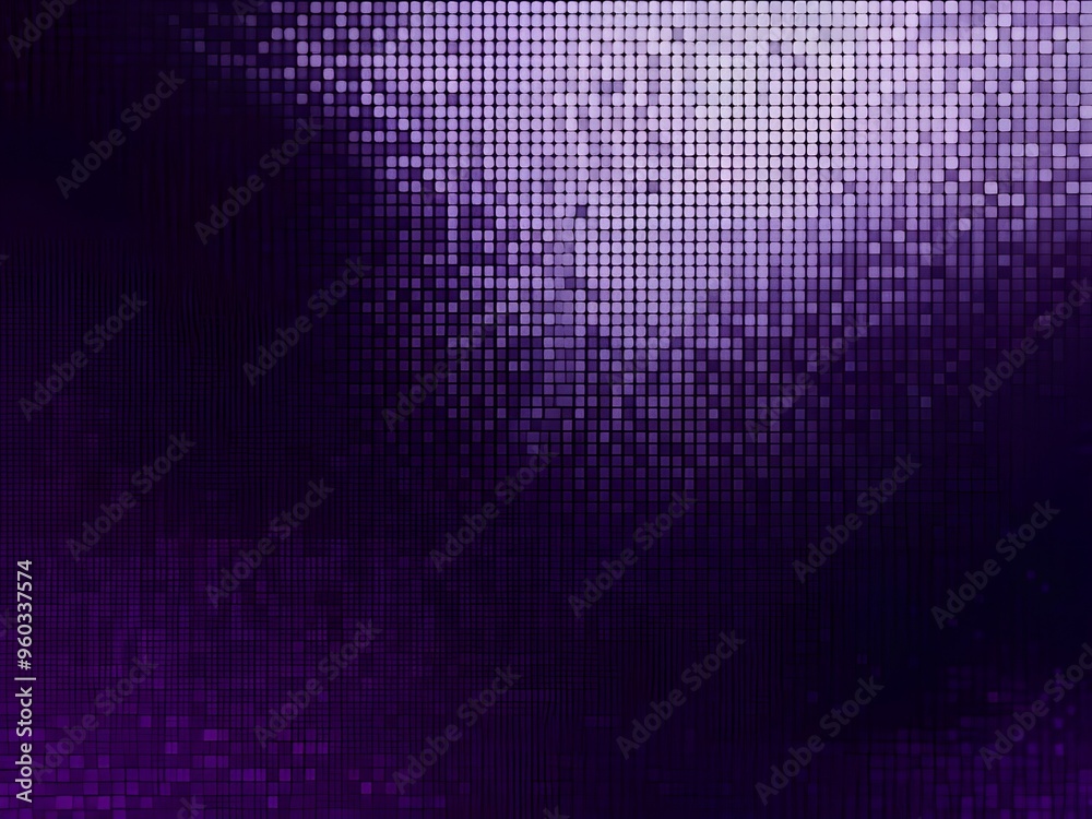 A wave-like abstract pattern made up of small, pixelated dots and squares of colors. A wave-like abstract pattern made up of small, pixelated dots and squares of colors.