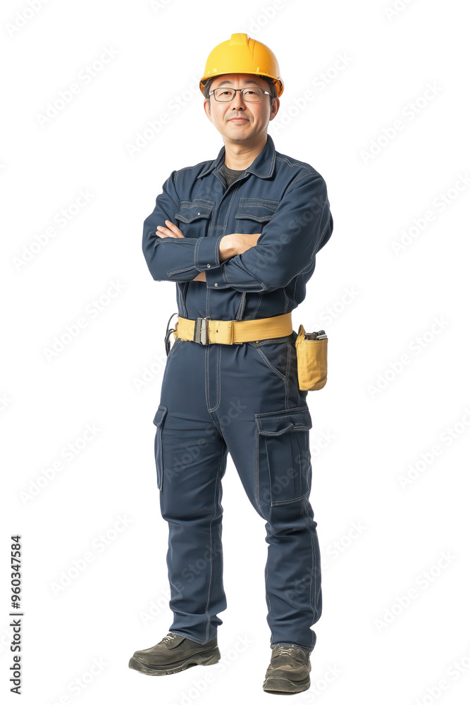 Confident Construction Worker Confident Construction Worker