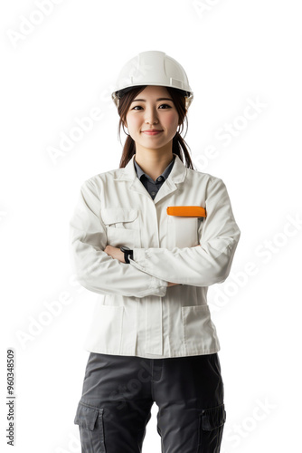 Confident Female Construction Worker