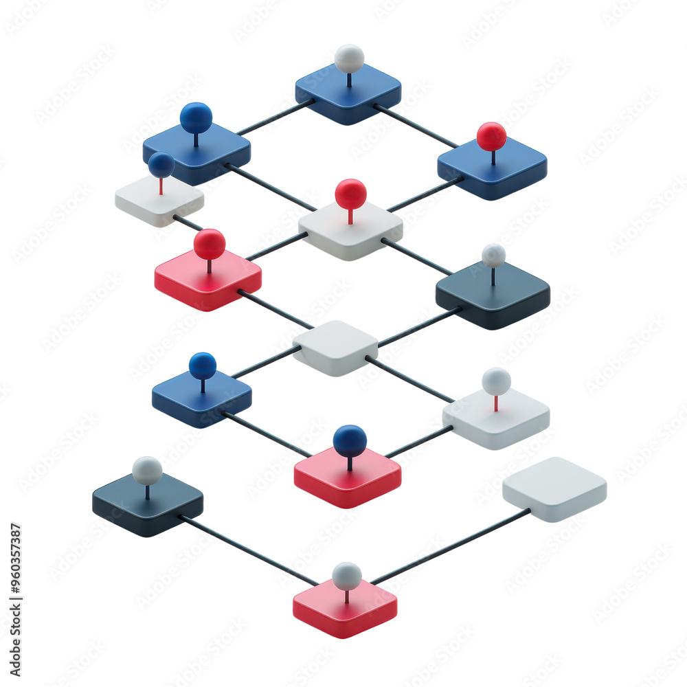 A vibrant diagram showcasing connections between elements in red, white, and blue, perfect for illustrating complex ideas. A vibrant diagram showcasing connections between elements in red, white, and blue, perfect for illustrating complex ideas.
