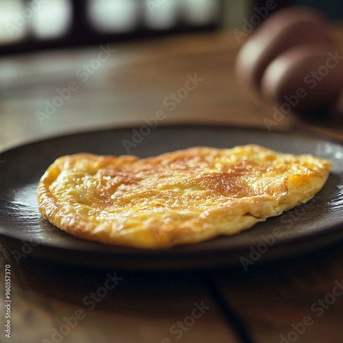 Fried Egg on Plate