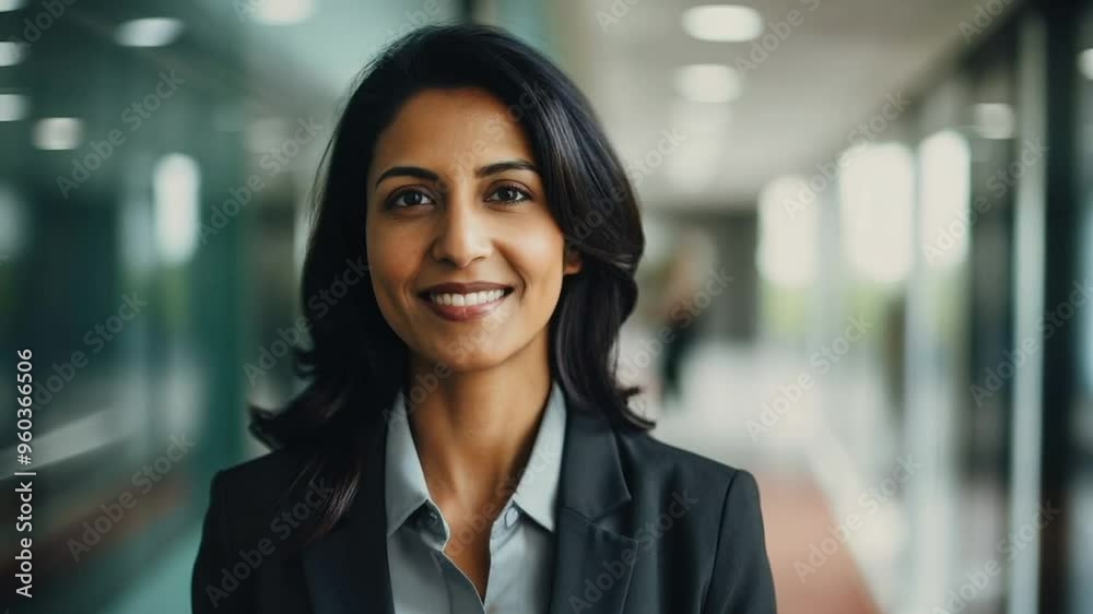 Business woman smiling happy face portrait Business woman smiling happy face portrait