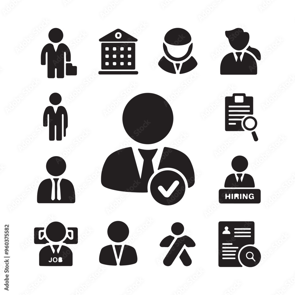 Minimalist Icon Design Collection for Digital Interfaces Minimalist Icon Design Collection for Digital Interfaces