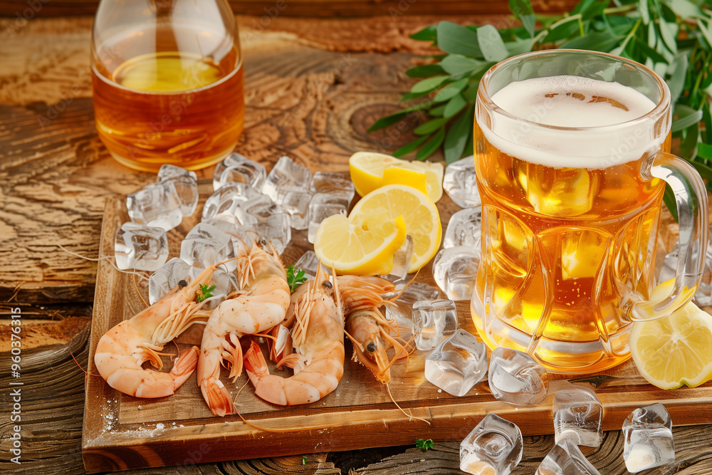 beer with fish snacks. Restaurant menu design. Vector illustration. Healthy food. Isolated background. beer with fish snacks. Restaurant menu design. Vector illustration. Healthy food. Isolated background.