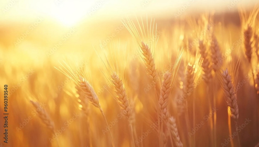 Golden Wheat Fields Swaying in Autumn Breeze: Picturesque Rural Landscape Heralds Bountiful Harvest Season. Symbolic Imagery of Agricultural Abundance, Changing Seasons, and Farmer's Renewed Hope. AI- Golden Wheat Fields Swaying in Autumn Breeze: Picturesque Rural Landscape Heralds Bountiful Harvest Season. Symbolic Imagery of Agricultural Abundance, Changing Seasons, and Farmer's Renewed Hope. AI-
