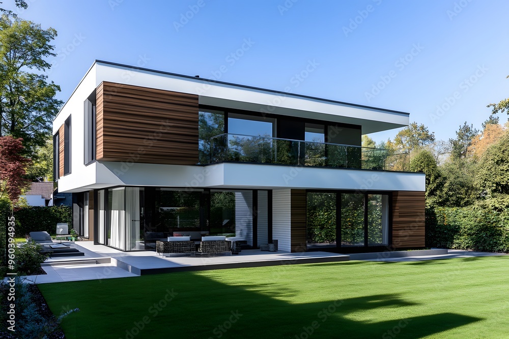 Modern Architecture: A Sleek Home in a Tranquil Setting Modern Architecture: A Sleek Home in a Tranquil Setting