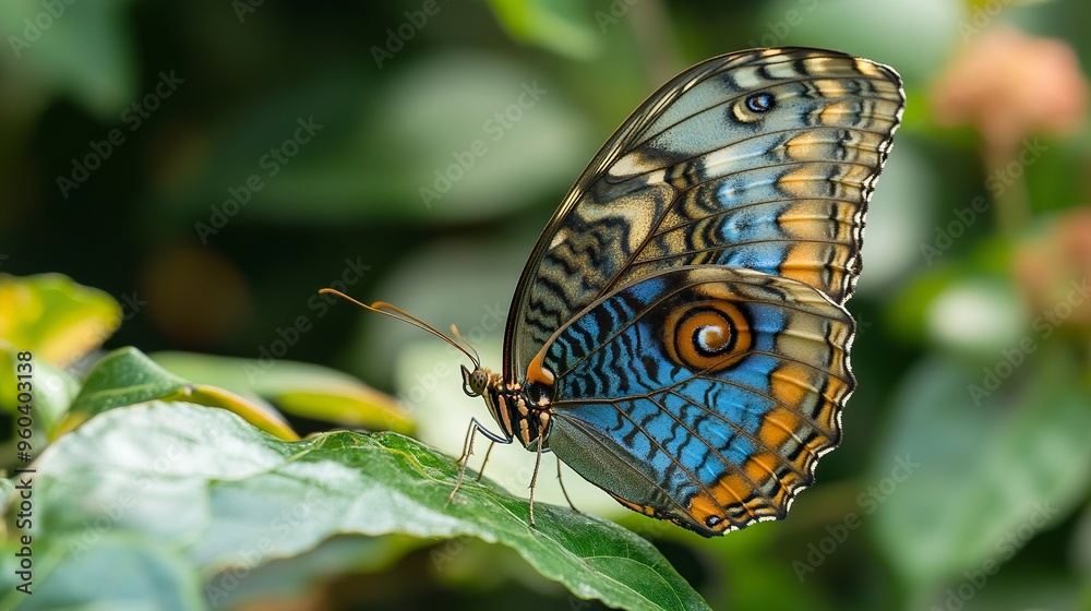 Fototapeta premium a butterfly named Deloneura immaculata,beautiful,flying, --ar 16:9 --style raw --v 6.1 Job ID: a3d60e4c-1a5c-4b41-93c0-5d3391e4eaae