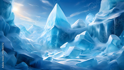 Wallpaper Mural ice cube background, ice cube texture, ice cube wallpaper Torontodigital.ca