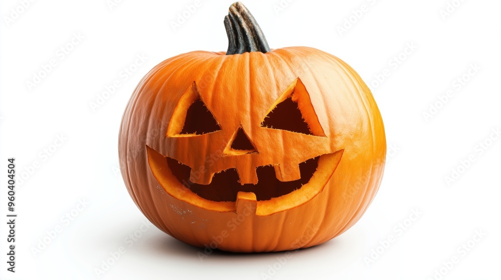 Halloween isolated stock photo on white background. Jack o lantern. Pumpkin Halloween isolated stock photo on white background. Jack o lantern. Pumpkin