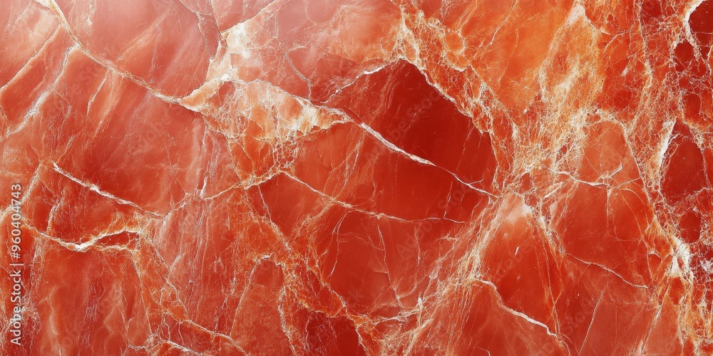 High-resolution red marble texture featuring intricate veins and a glossy finish High-resolution red marble texture featuring intricate veins and a glossy finish