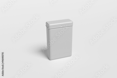 tin box mockup