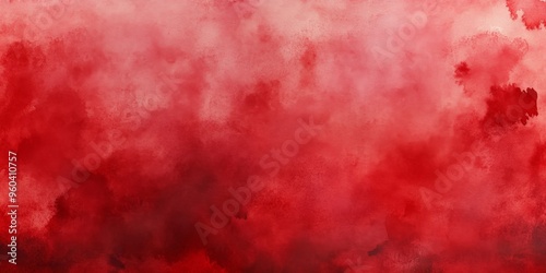 Artistic red watercolor texture background with fluid gradients showcasing light and dark shades