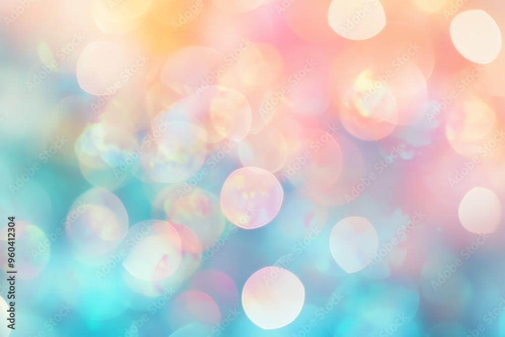 Soft pastel bokeh texture background creating a dreamy and airy atmosphere with gentle light Soft pastel bokeh texture background creating a dreamy and airy atmosphere with gentle light