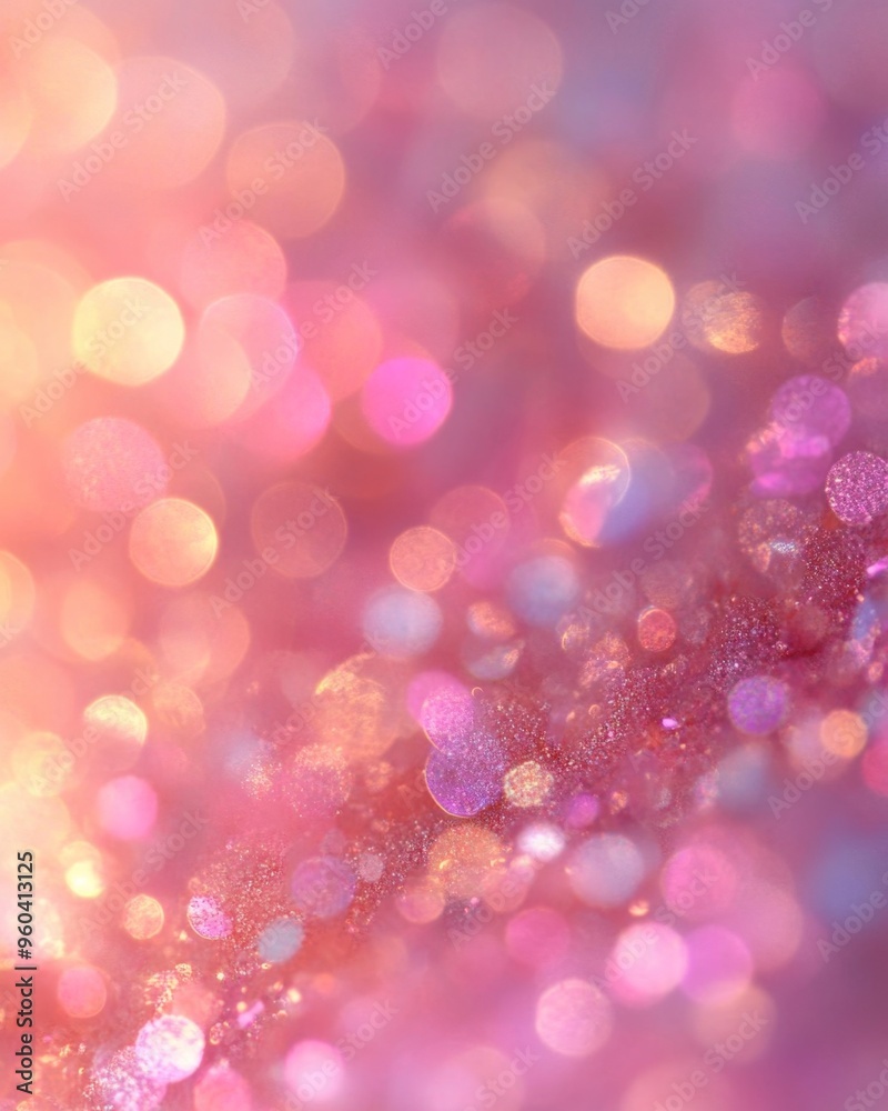 Dreamy pastel pink background with ethereal bokeh lights creating a soothing atmosphere Dreamy pastel pink background with ethereal bokeh lights creating a soothing atmosphere