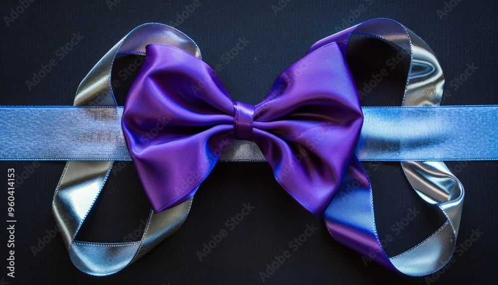 Blue/Purple Bliss: Unveiling the Silver Ribbon Blue/Purple Bliss: Unveiling the Silver Ribbon