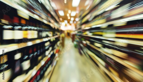 Exploring the Vast World of Wines: A Blur of Selection at an American Alcohol Retailer