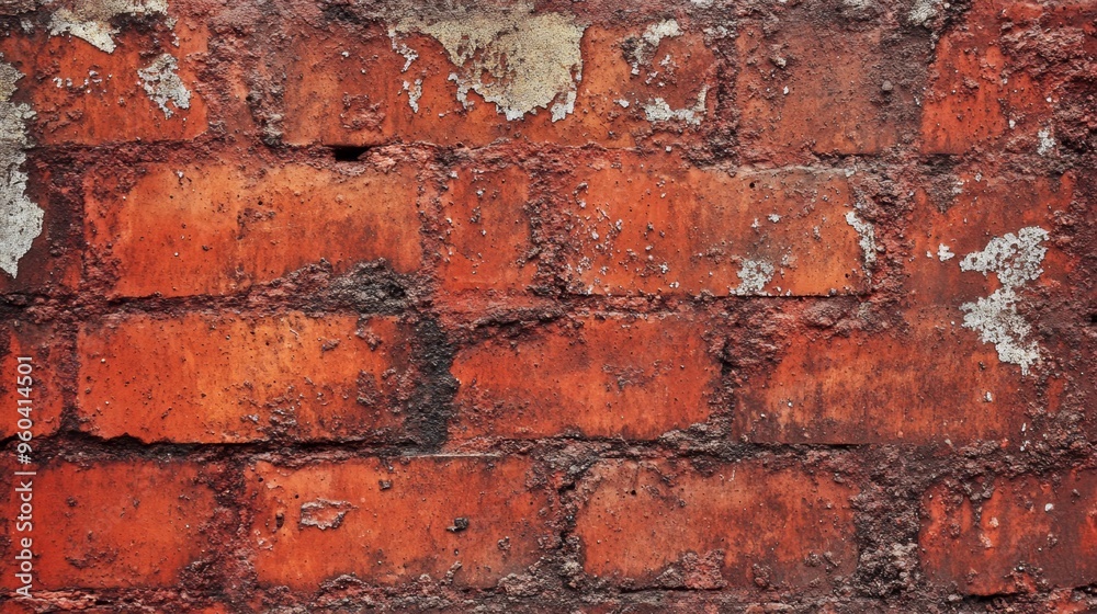 Close-up of textured red brick background showcasing weathered and rustic details Close-up of textured red brick background showcasing weathered and rustic details