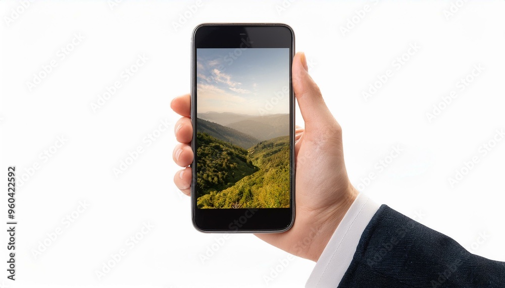 Holding a Smartphone