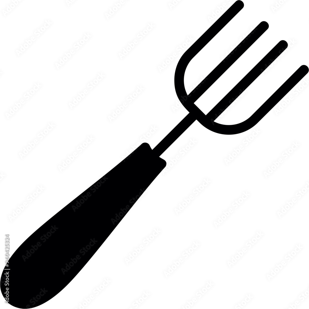 Naklejka premium 52 - Fork Icon