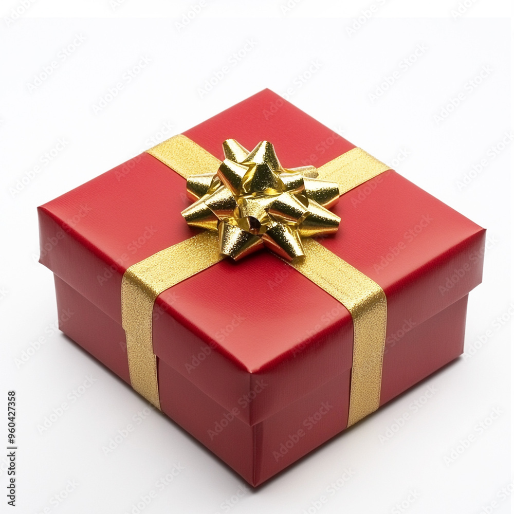 a gift on a white background a gift on a white background