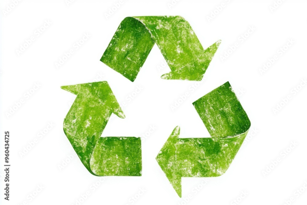 recycle icon on white background. recycle icon on white background.