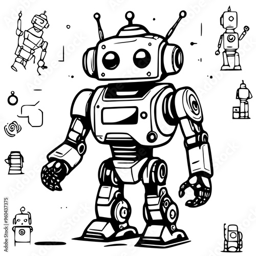 set of robot