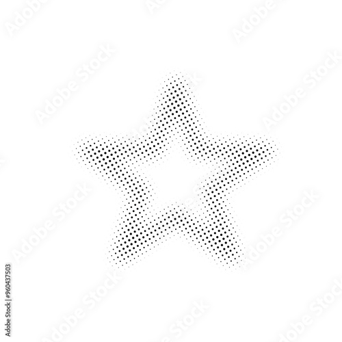 Halftone efect. Vector round gradient illustration design. Eps 10